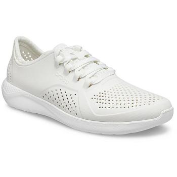 Crocs LiteRide Pacer Biele - Panske Tenisky